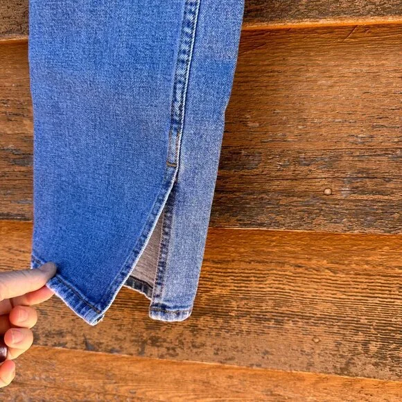 Abercrombie & Fitch The Skinny High Rise With Split Ankle Detail Jeans Size 29 - Picture 7 of 14